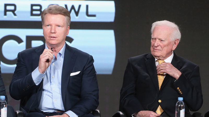 Immerse yourself in Phil Simms. (Photo: Frederick M. Brown/Getty Images)